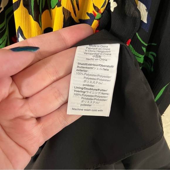 Madewell Ruffle Strap Wrap Dress in Orchid Bouquet Floral Print - Picture 13 of 13